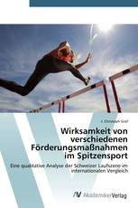 Wirksamkeit von verschiedenen Förderungsmaßnahmen im Spitzensport