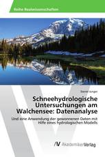 Schneehydrologische Untersuchungen am Walchensee: Datenanalyse