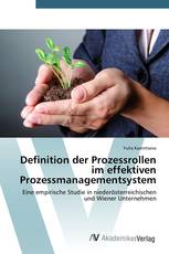 Definition der Prozessrollen im effektiven Prozessmanagementsystem