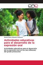 Actividades educativas para el desarrollo de la expresión oral
