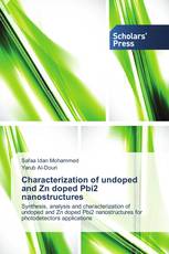Characterization of undoped and Zn doped Pbi2 nanostructures