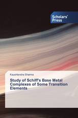 Study of Schiff's Base Metal Complexes of Some Transition Elements