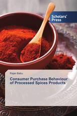 Consumer Purchase Behaviour of Processed Spices Products