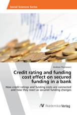 Credit rating and funding cost effect on secured funding in a bank