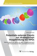 Potentiale externer Events zur strategischen Imagebildung bei NPOs