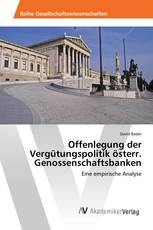 Offenlegung der Vergütungspolitik österr. Genossenschaftsbanken