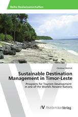 Sustainable Destination Management in Timor-Leste