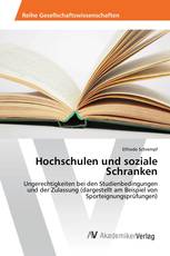 Hochschulen und soziale Schranken