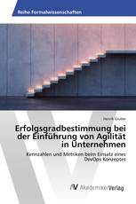 Erfolgsgradbestimmung bei der Einführung von Agilität in Unternehmen