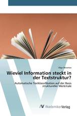 Wieviel Information steckt in der Textstruktur?