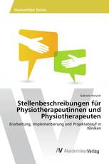 Stellenbeschreibungen für Physiotherapeutinnen und Physiotherapeuten