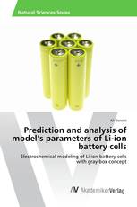 Prediction and analysis of model’s parameters of Li-ion battery cells