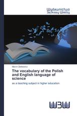 The vocabulary of the Polish and English language of science