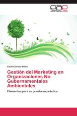 Gestión del Marketing en Organizaciones No Gubernamentales Ambientales