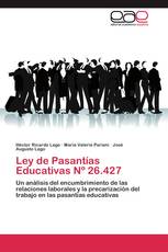 Ley de Pasantías Educativas Nº 26.427