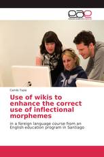 Use of wikis to enhance the correct use of inflectional morphemes
