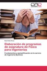 Elaboración de programas de asignatura de Física para Ingenierías