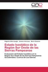 Estado Isostático de la Región Sur Oeste de las Sierras Pampeanas