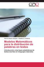 Modelos Matemáticos para la distribución de palabras en textos