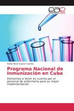 Programa Nacional de Inmunización en Cuba