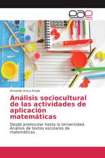 Análisis sociocultural de las actividades de aplicación matemáticas