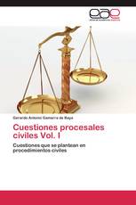 Cuestiones procesales civiles Vol. I
