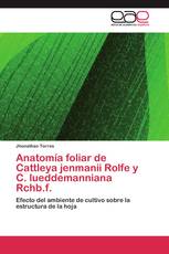 Anatomía foliar de Cattleya jenmanii Rolfe y C. lueddemanniana Rchb.f.