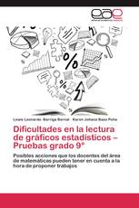 Dificultades en la lectura de gráficos estadísticos – Pruebas grado 9°