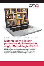 Sistema para evaluar productos de información según Metodología CUGIO