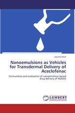 Nanoemulsions as Vehicles for Transdermal Delivery of Aceclofenac