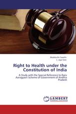 Right to Health under the Constitution of India