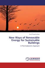 New Ways of Renewable Energy for Sustainable Buildings