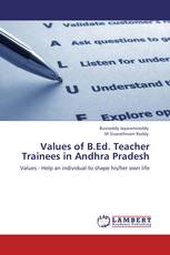 Values of B.Ed. Teacher Trainees in Andhra Pradesh