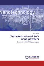 Characterization of ZnO nano powders