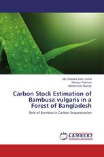 Carbon Stock Estimation of Bambusa vulgaris in a Forest of Bangladesh