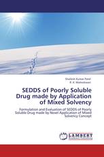 SEDDS of Poorly Soluble Drug made by Application of Mixed Solvency
