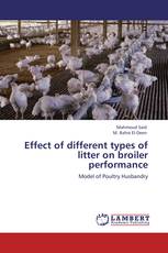 Effect of different types of litter on broiler performance