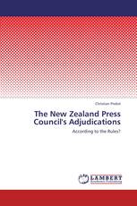 The New Zealand Press Council's Adjudications