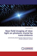 Near-field imaging of slow light on photonic crystal by nano-antenna