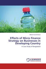 Effects of Micro Finance Strategy on Businesses in Developing Country