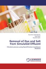 Removal of Dye and Salt from Simulated Effluent