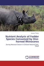 Nutrient Analysis of Fodder Species Consumed by One-horned Rhinoceros