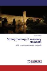 Strengthening of masonry elements