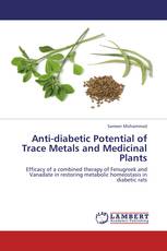 Anti-diabetic Potential of Trace Metals and Medicinal Plants