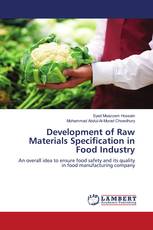 Development of Raw Materials Specification in Food Industry
