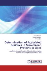 Determination of Acetylated Residues in Mammalian Proteins in Silico