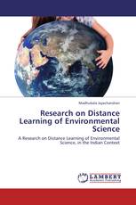 Research on Distance Learning of Environmental Science