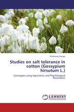 Studies on salt tolerance in cotton (Gossypium hirsutum L.)