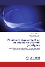 Potassium requirement of Bt and non-Bt cotton genotypes