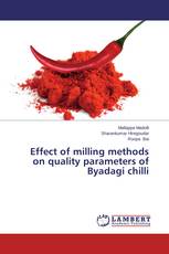 Effect of milling methods on quality parameters of Byadagi chilli
